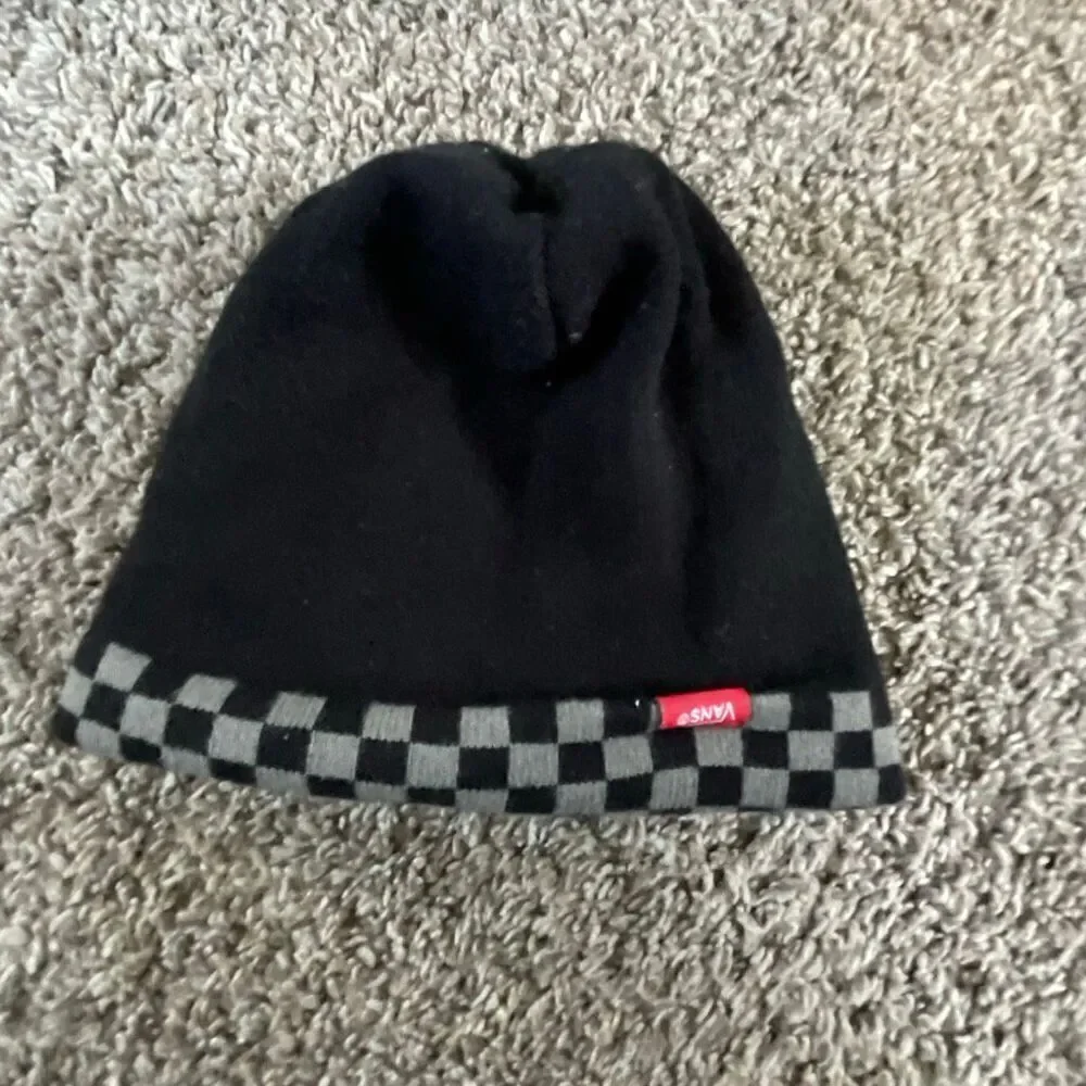Kids vans beanie reversible hat
